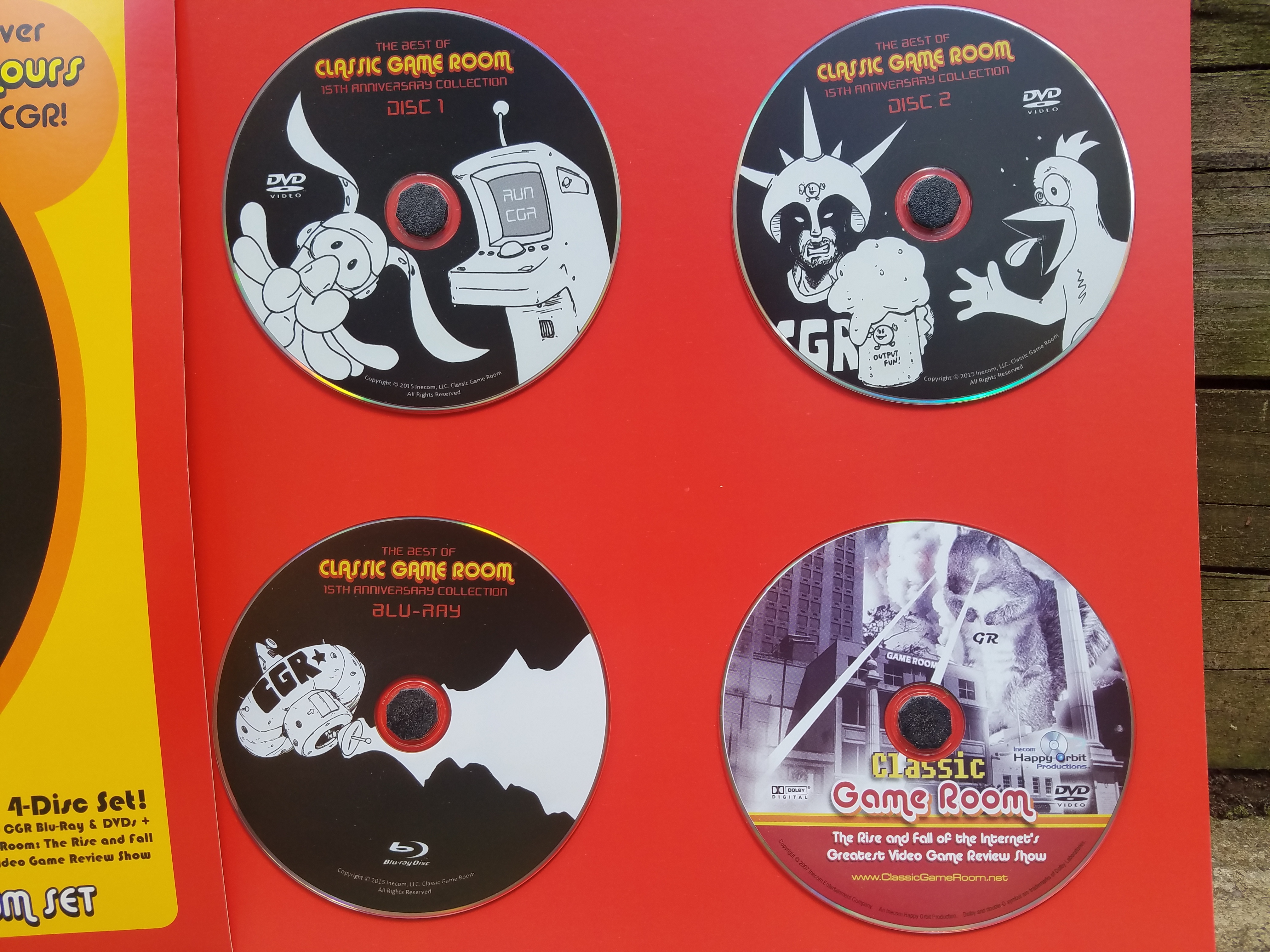 Classic Game Room DVDs and Blu-Ray