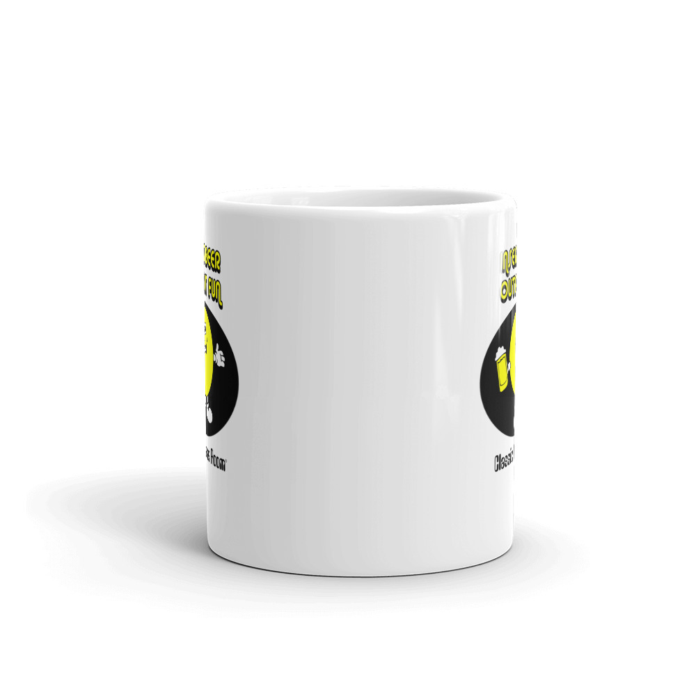 Insert Beer Output Fun CGR Coffee Mug - Image 3
