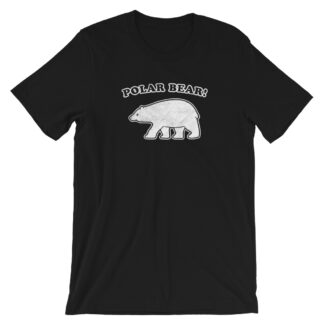 Retro Polar Bear T-Shirt by Turbo Volcano