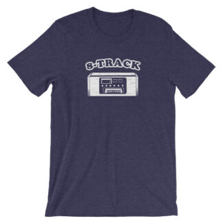 Retro 8-Track Player T-Shirt by Turbo Volcano