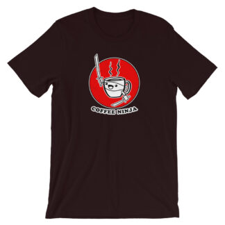 Retro Coffee Ninja T-Shirt by Turbo Volcano