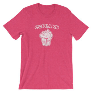 Retro Vintage Cupcake T-Shirt by Turbo Volcano