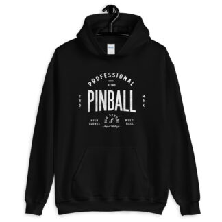 Professional Retro Pinball Hoodie by Turbo Volcano