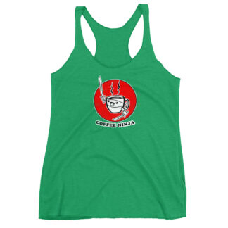 Coffee Ninja Women's Racerback Tank