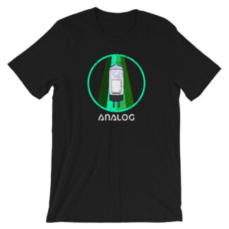 Retro Analog Audio Tube T-Shirt by Turbo Volcano