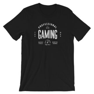 Professional Retro Gaming T-Shirt by Turbo Volcano