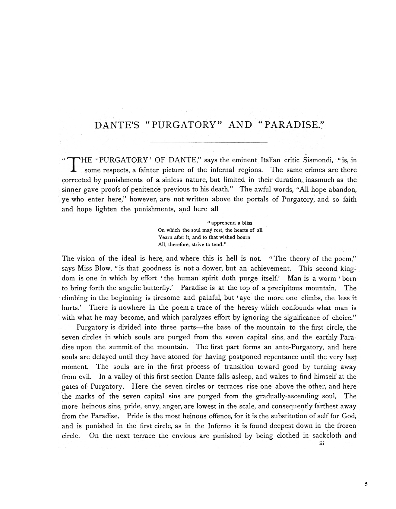 Dante's Purgatory and Paradise Image 4