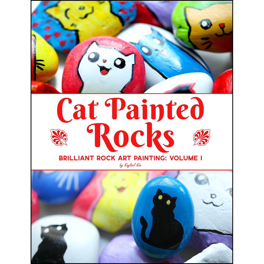 Cat Painted Rocks: Brilliant Rock Art Painting Volume 1
