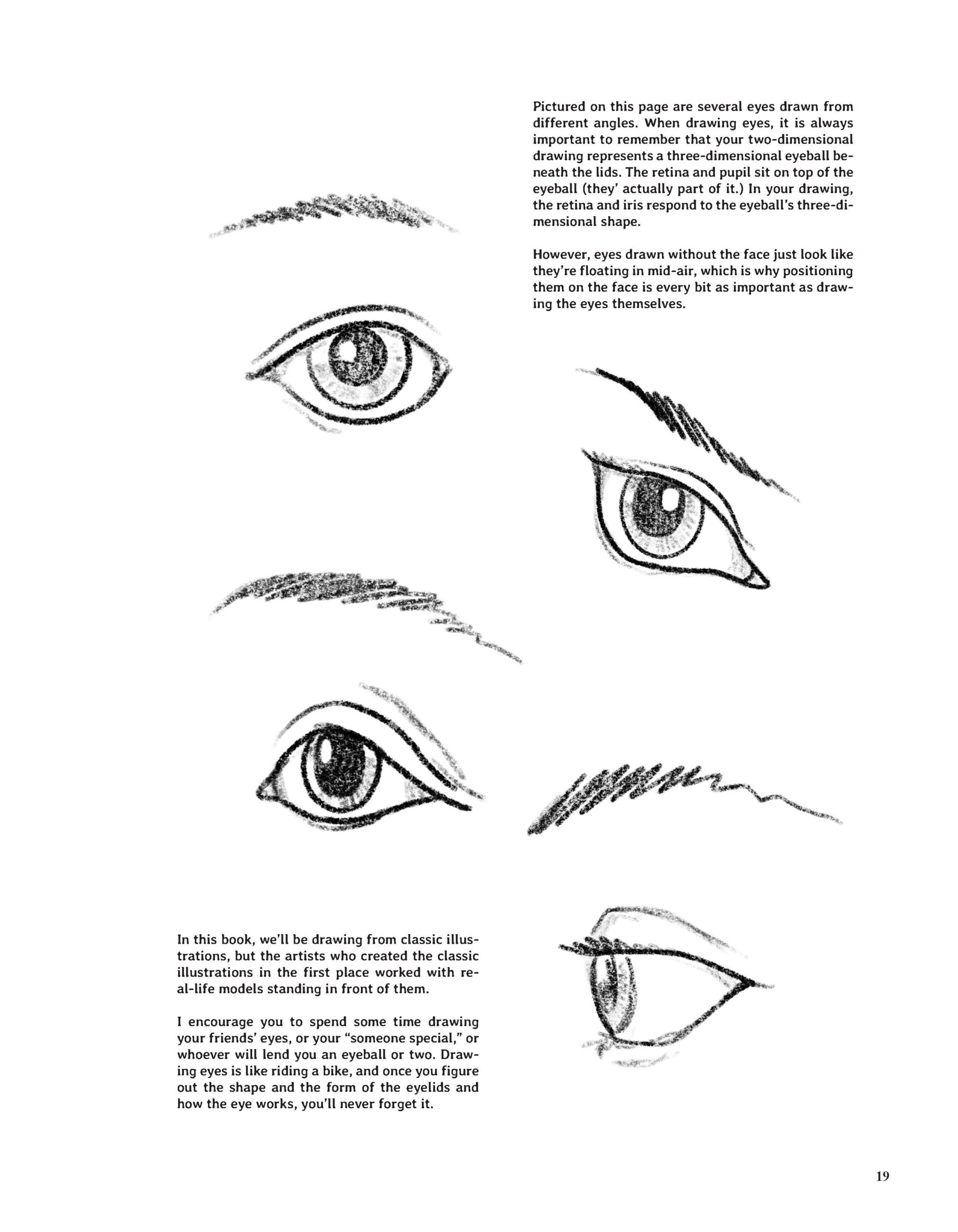 How to Draw Womens' Eyes: Inspired by Classic Illustrations Volume 1 image 2
