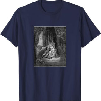 Dante’s Inferno “We Read No More” Gustave Doré T-Shirt Navy
