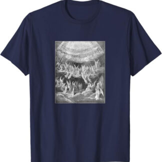 Gustave Doré “Glory to the Father” Purgatory & Paradise T-Shirt Navy