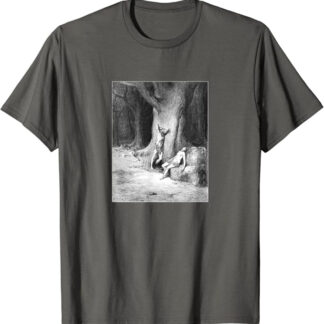 Paradise Lost "Nor Only Tears" Gustave Doré Art T-Shirt Asphalt