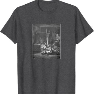 Gustave Doré History of the Crusades “Phantoms” T-Shirt Dark Heather