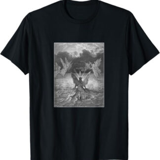 Rime of the Ancient Mariner “A Pleasant Noise” Gustave Doré T-Shirt Black