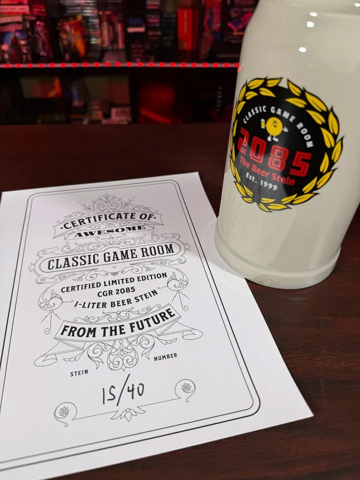Classic Game Room 2085 The Beer Stein