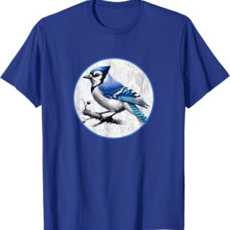 Blue Jay T-Shirt by Bird.Fan