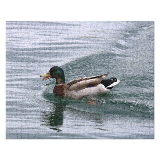 Mallard Duck Jigsaw Puzzle by Bird Fan